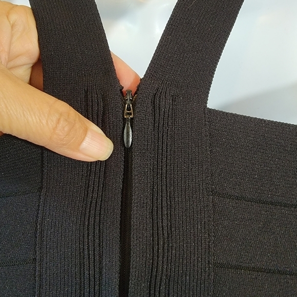 NBD x REVOLVE My Confession Bodycon Dress Sz XS Black Cut-Out Mini Coquette Girl - Picture 7 of 12